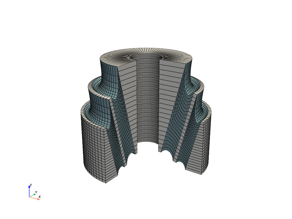 ex15 hexmesh metacone